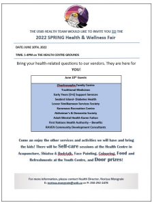 June 10 Health & Wellness Fair Poster