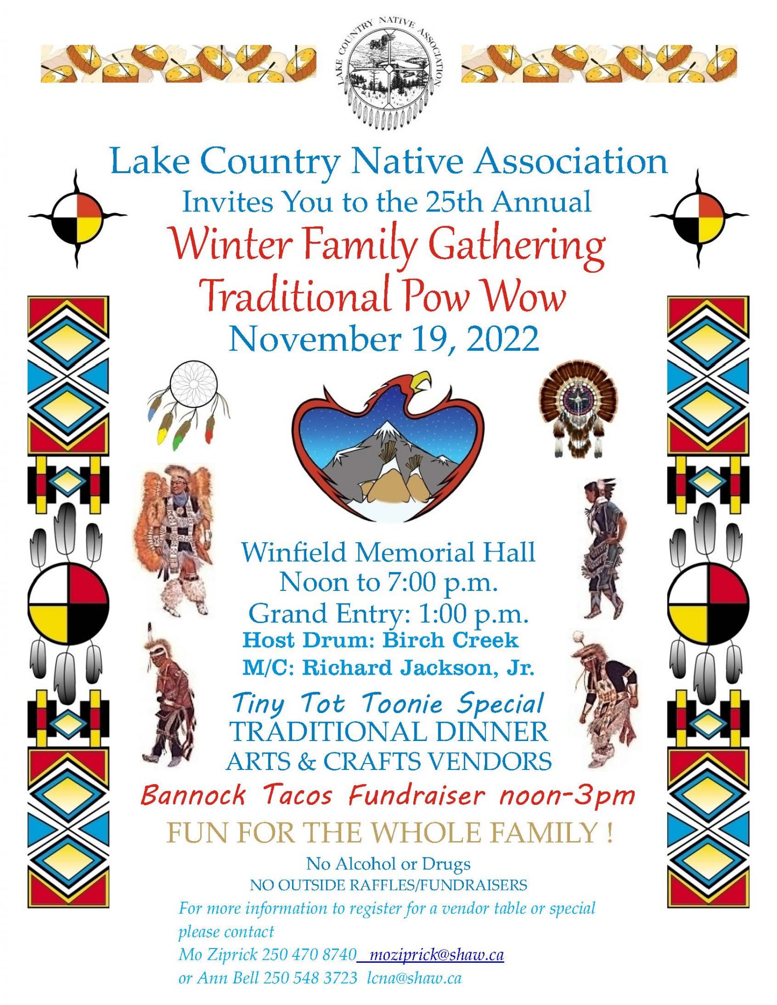 Lake Country Winter Family Gathering Traditional Pow Wow – November 19 ...