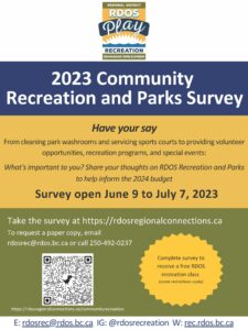 2023 Recreation and Parks Survey