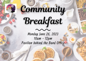 community breakfast june 26