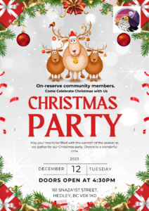 Red & Green Simple Christmas Party Invitation Document A4 (1)