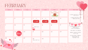 ELC February 2024 Calendar