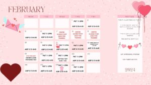 FC Feb Calendar